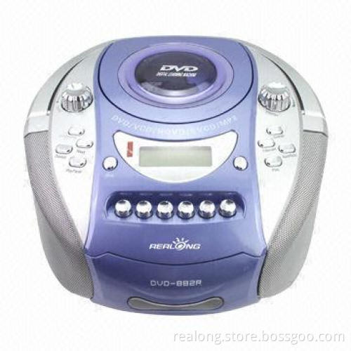 Portable DVD player with remote control